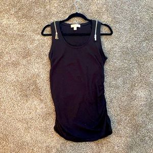 Michael Kors ~ Tank w/ Zipper Details